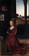 Petrus Christus Wife of a Donator Sweden oil painting artist
